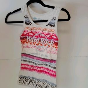 Hard Rock Cafe Myrtle Beach Tank Top For Girls